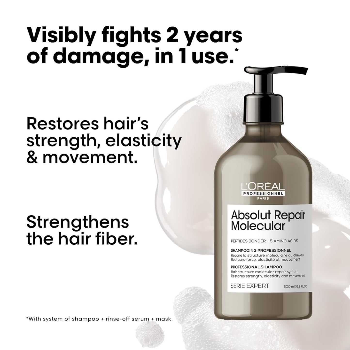 
                  
                    Absolut Repair Molecular Shampoo
                  
                
