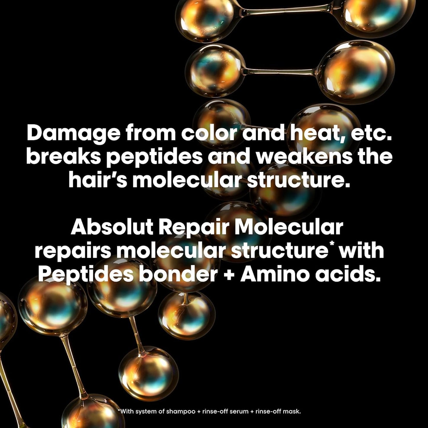 
                  
                    Absolut Repair Molecular Shampoo
                  
                