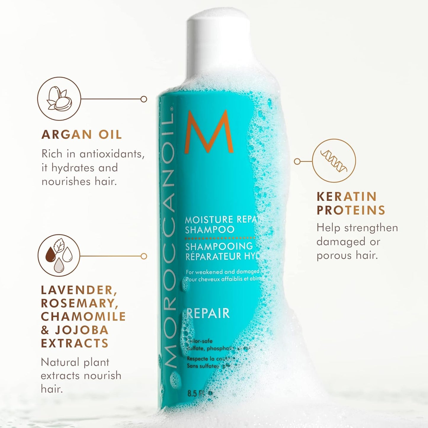 
                  
                    Moroccanoil Moisture Repair Shampoo
                  
                