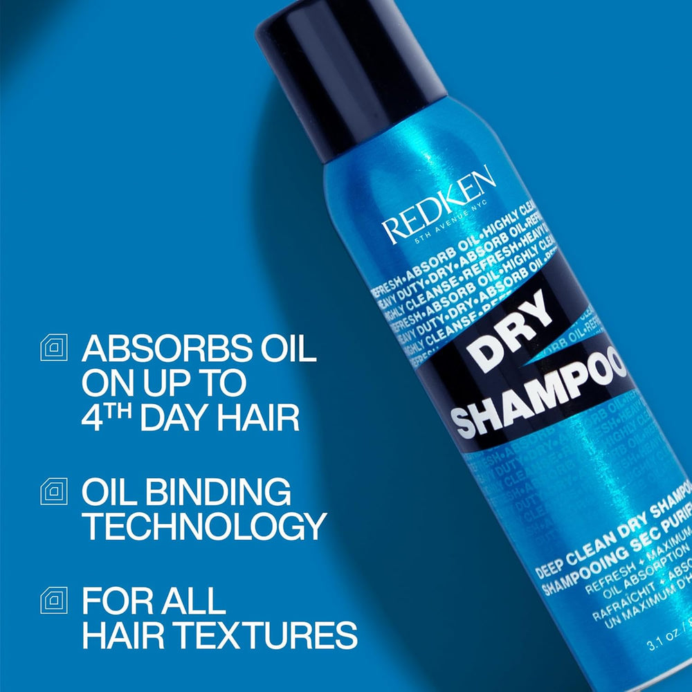 
                  
                    Redken Deep Clean Dry Shampoo For All Hair Types - Instantly Refreshes Hair & Absorbs Oil In Between Washes
                  
                