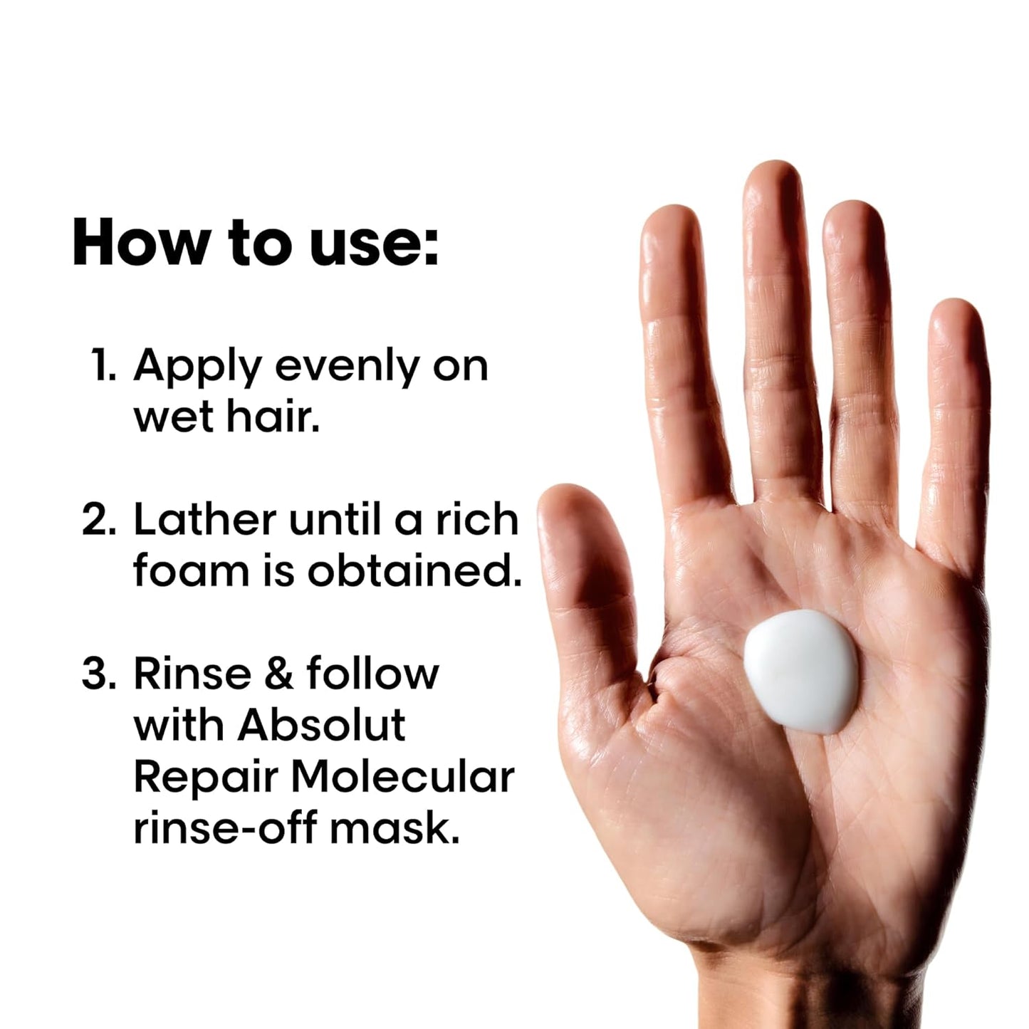 
                  
                    Absolut Repair Molecular Shampoo
                  
                
