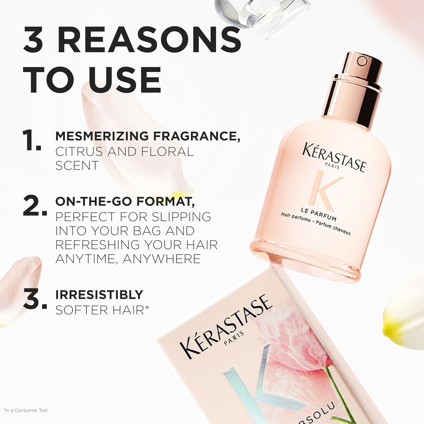 
                  
                    Gloss Absolu Hair Perfume with Citrus, Vanilla & Rose
                  
                