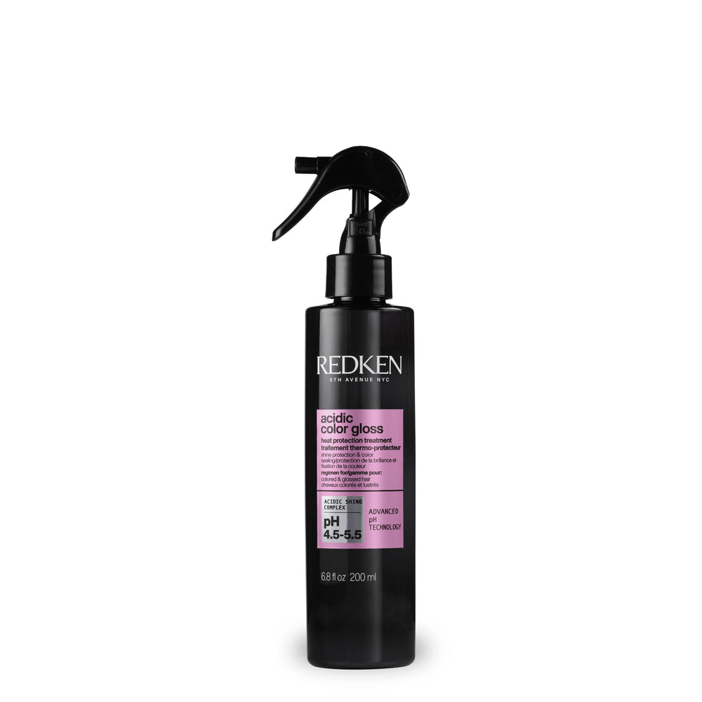 Acidic Color Gloss Heat Protection Leave-In Treatment Spray