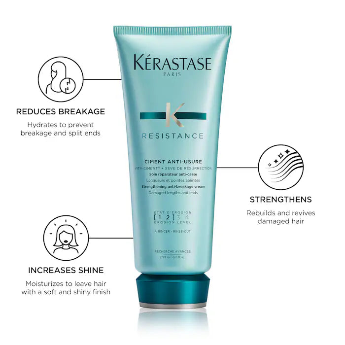 
                  
                    Resistance Strengthening Conditioner for Damaged Hair from Heat Styling
                  
                