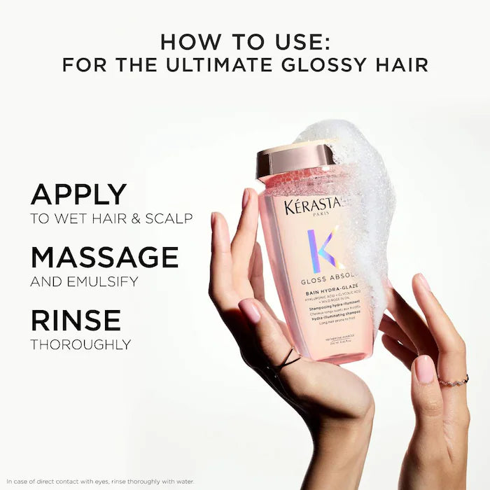 
                  
                    Gloss Absolu High-Shine Anti-Frizz Shampoo
                  
                