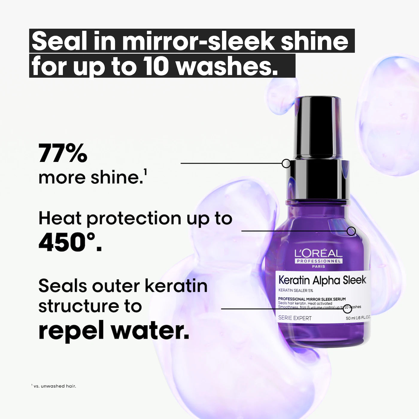 
                  
                    Keratin Alpha Sleek Anti-Frizz Hair Serum for Hair Shine
                  
                