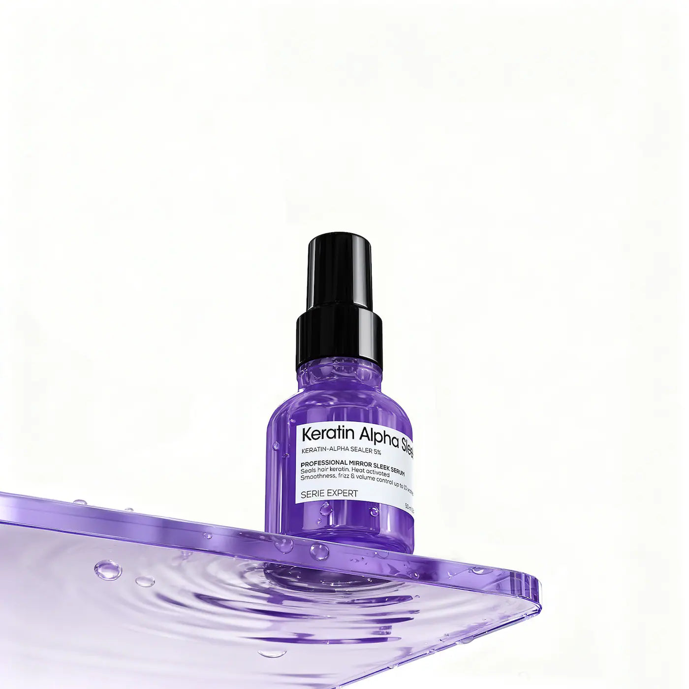 
                  
                    Keratin Alpha Sleek Anti-Frizz Hair Serum for Hair Shine
                  
                