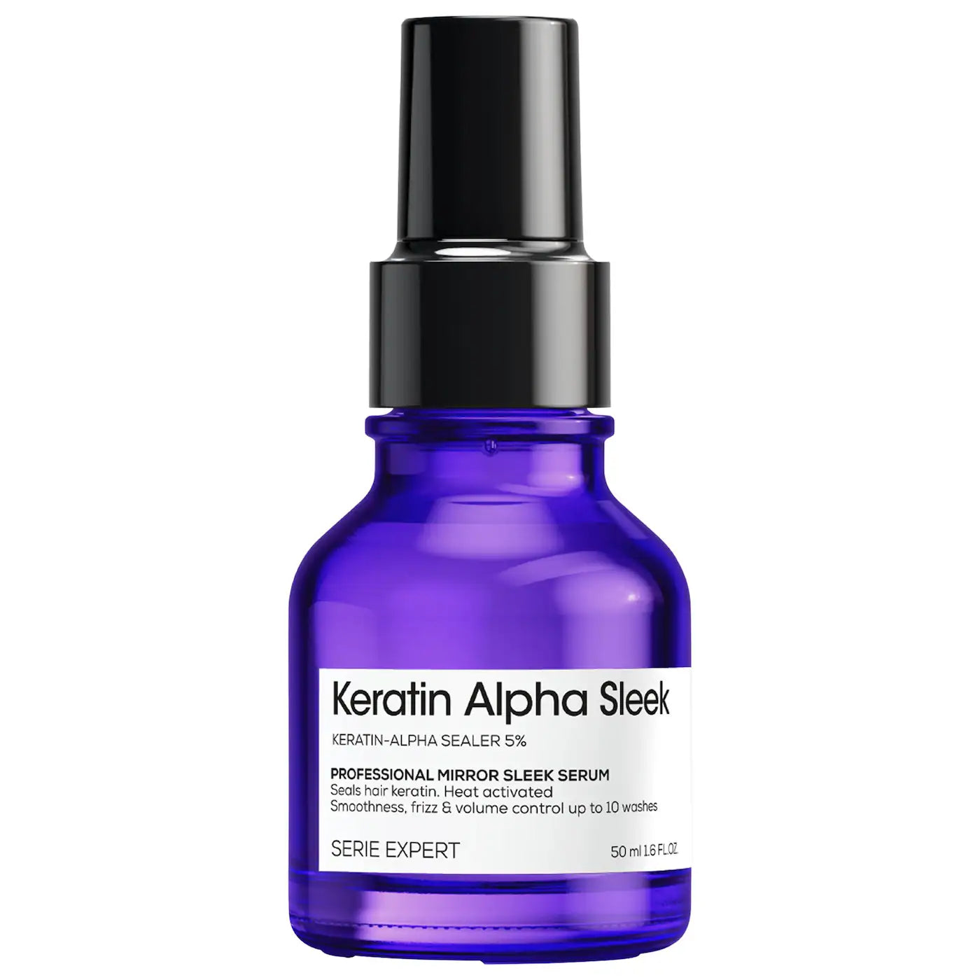 
                  
                    Keratin Alpha Sleek Anti-Frizz Hair Serum for Hair Shine
                  
                