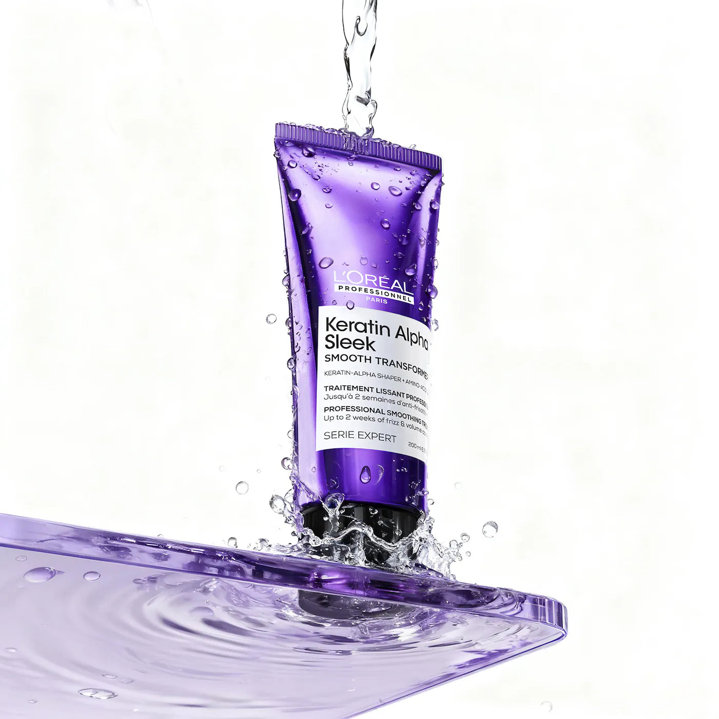 
                  
                    Keratin Alpha Sleek Anti-Frizz Treatment for Smooth Hair
                  
                