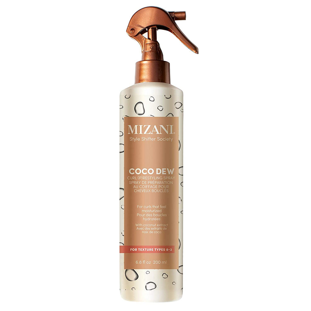 Mizani Coco Dew Curl Pre-Styling & Restyling Refresher Spray